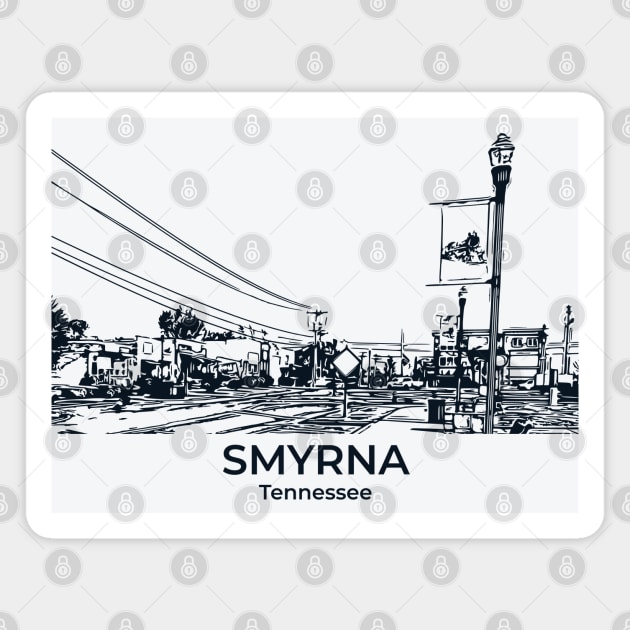 Smyrna - Tennessee Magnet by Lakeric